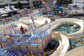 Screenshot of the Casino Pier and Breakwater Beach website